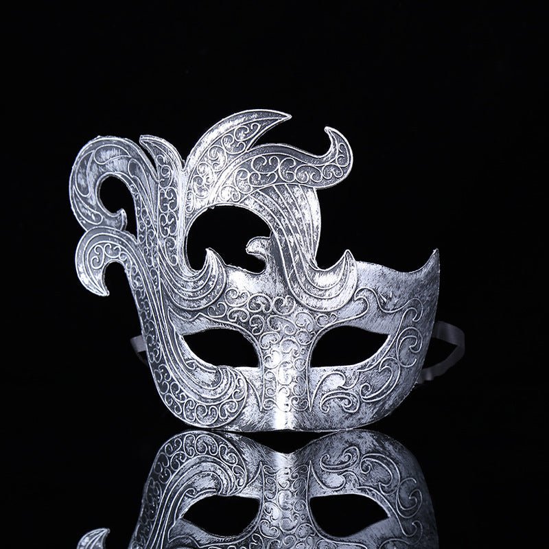 Creative Fashion Antique Plastic Mask Halloween Party Mask - Partydeco