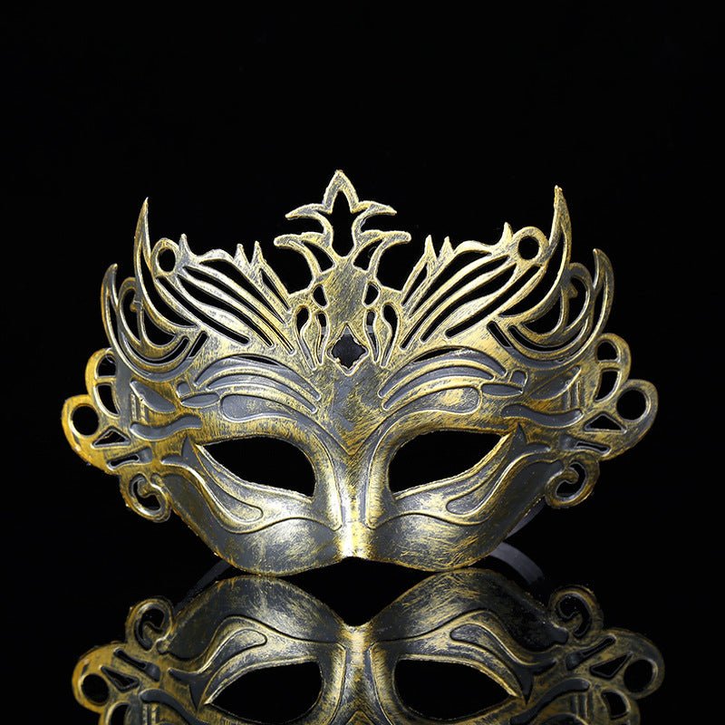 Creative Fashion Antique Plastic Mask Halloween Party Mask - Partydeco