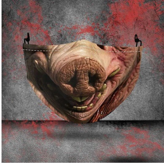 Explosive Halloween Masks - Partydeco
