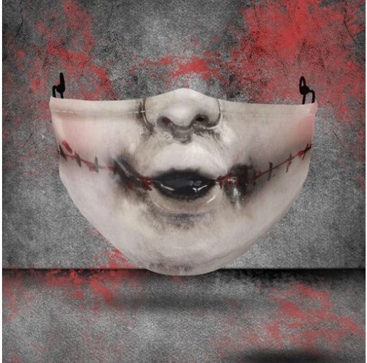 Explosive Halloween Masks - Partydeco