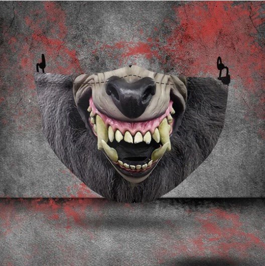 Explosive Halloween Masks - Partydeco