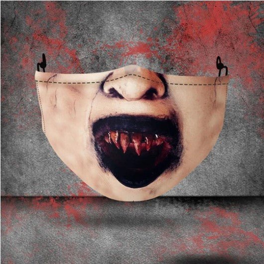 Explosive Halloween Masks - Partydeco