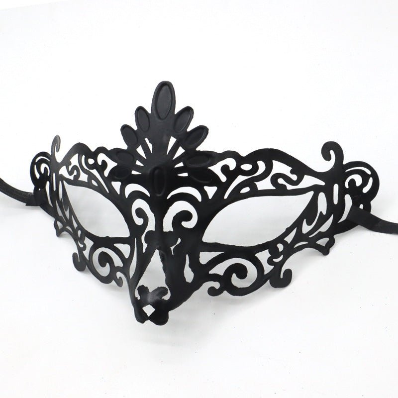 Halloween Ball Party Vintage Prince Flat Head Mask - Partydeco