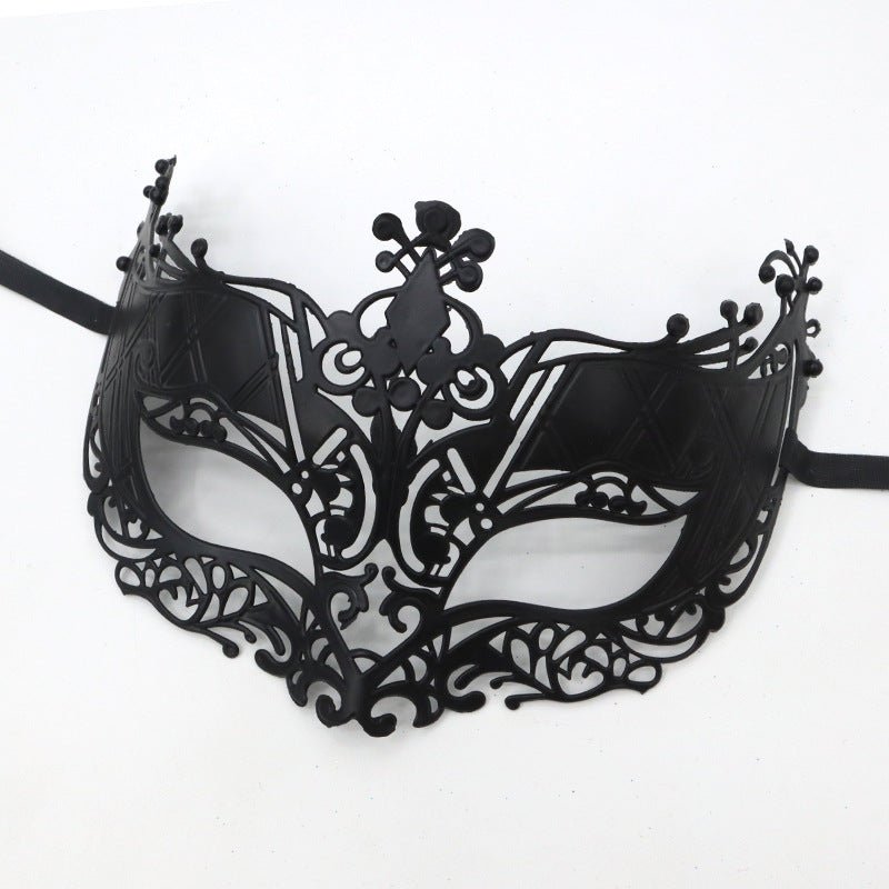 Halloween Ball Party Vintage Prince Flat Head Mask - Partydeco