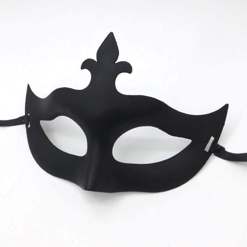 Halloween Ball Party Vintage Prince Flat Head Mask - Partydeco
