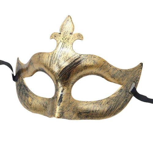 Halloween Ball Party Vintage Prince Flat Head Mask - Partydeco