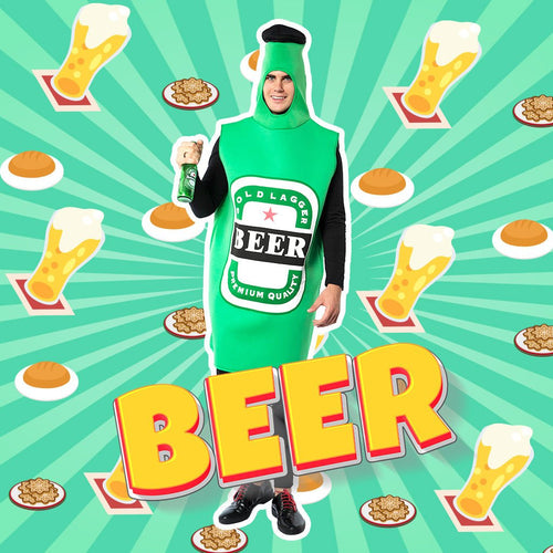 Halloween Beer Cosplay Clothes Costume - Partydeco