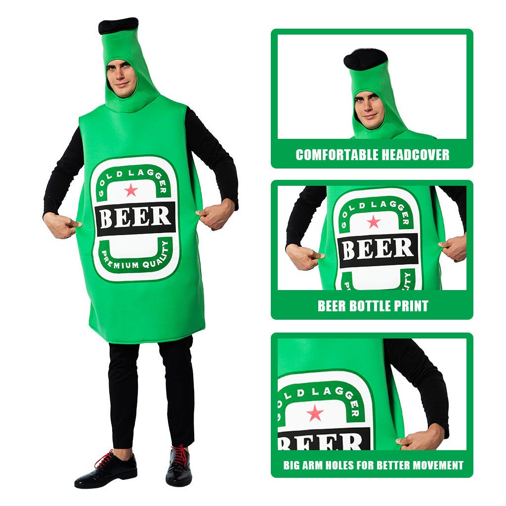 Halloween Beer Cosplay Clothes Costume - Partydeco
