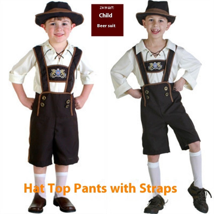 Halloween Children's Beer Costume Performance - Partydeco