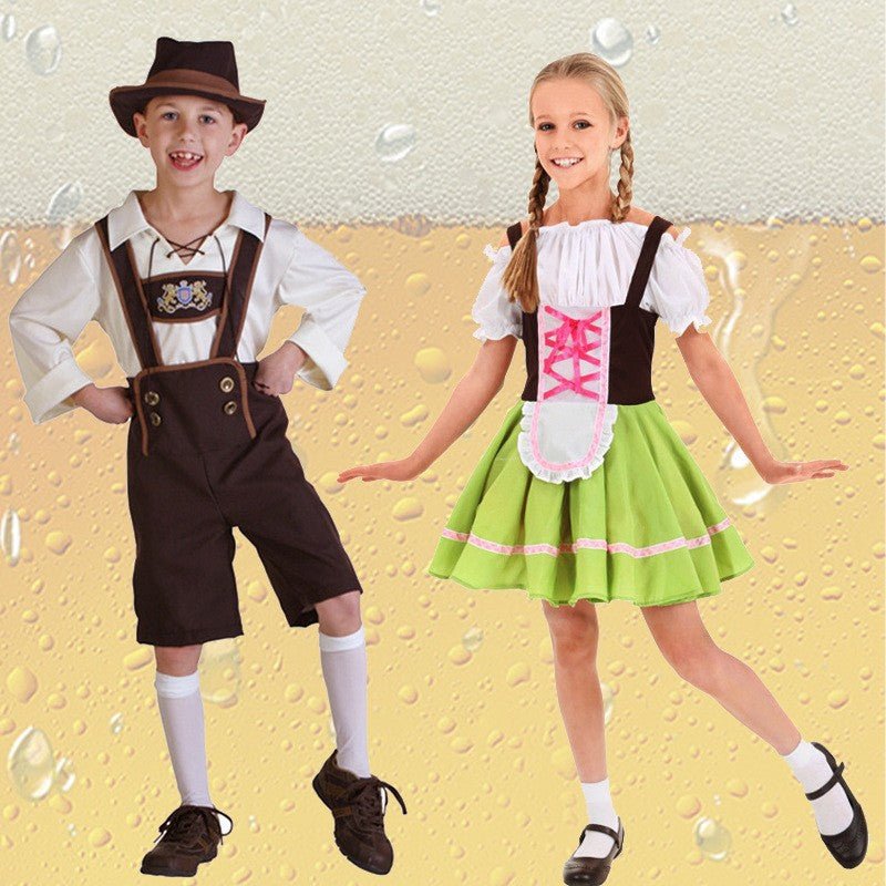Halloween Children's Beer Costume Performance - Partydeco