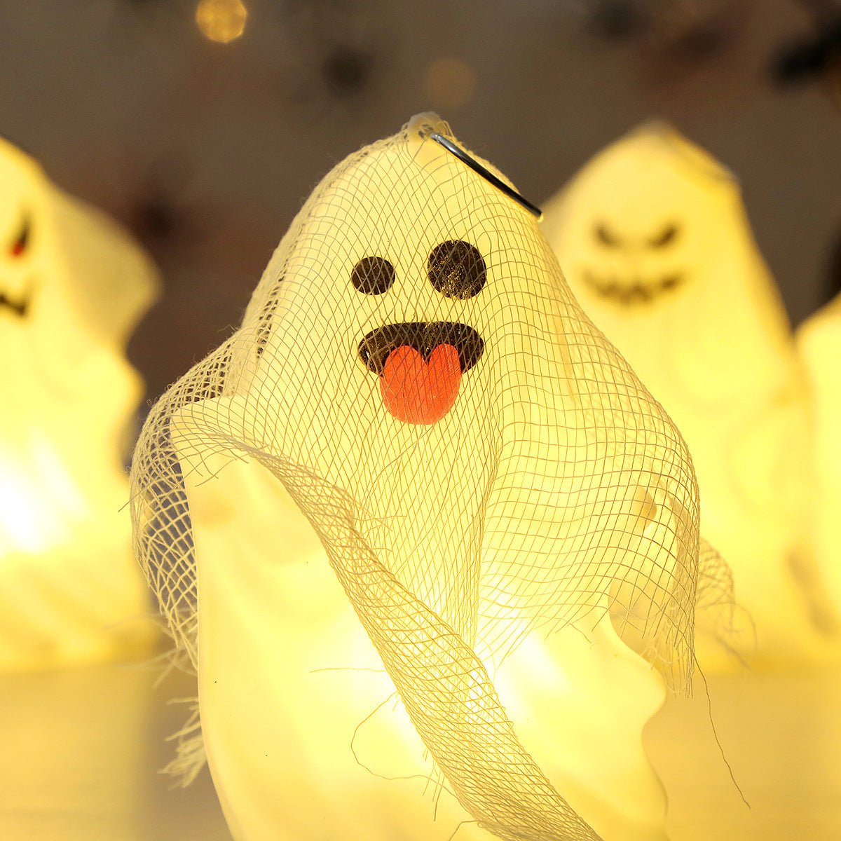 Halloween Decorative Ornaments Portable Pumpkin Lanterns Halloween Troublemakers Halloween Ghost Hanging Party Props - Partydeco