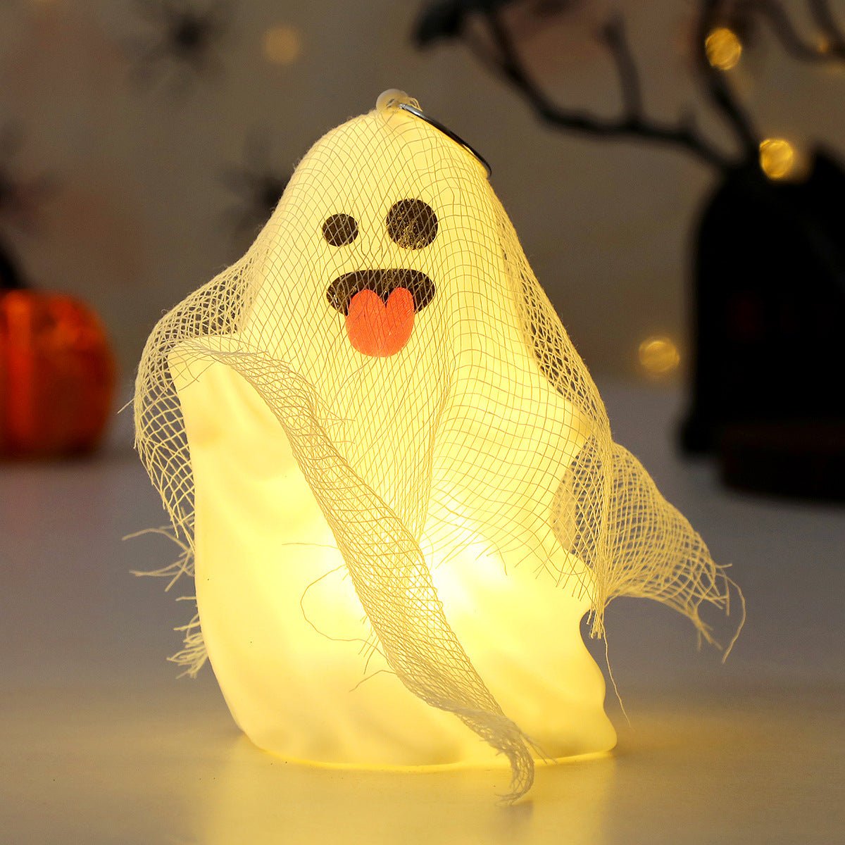 Halloween Decorative Ornaments Portable Pumpkin Lanterns Halloween Troublemakers Halloween Ghost Hanging Party Props - Partydeco