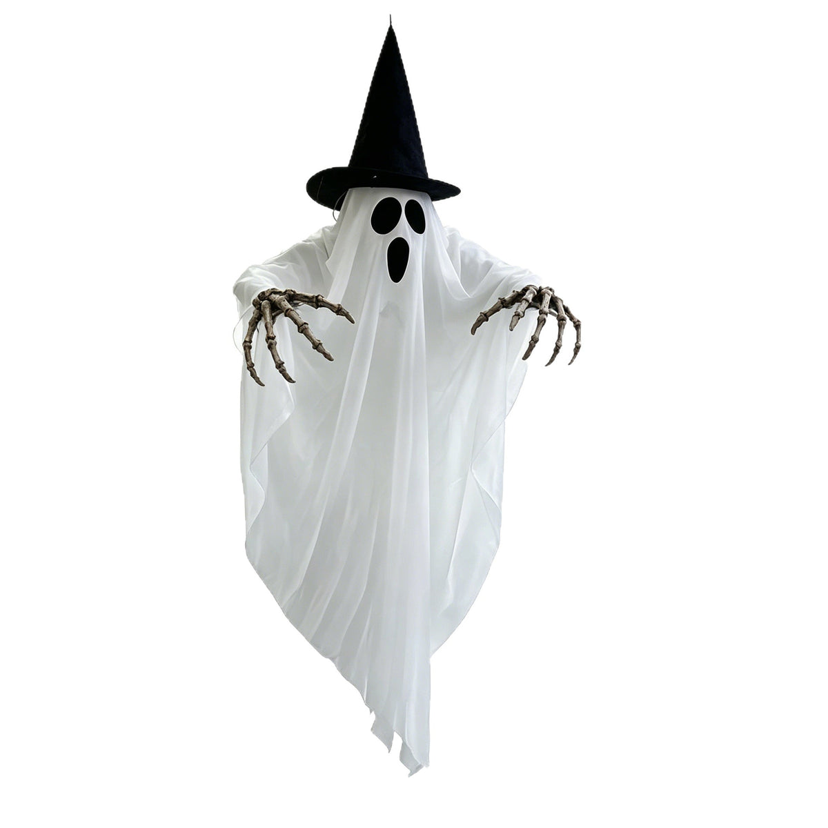 Halloween Ghost Skull Glowing Wizard Hat Halloween Decorations - Partydeco
