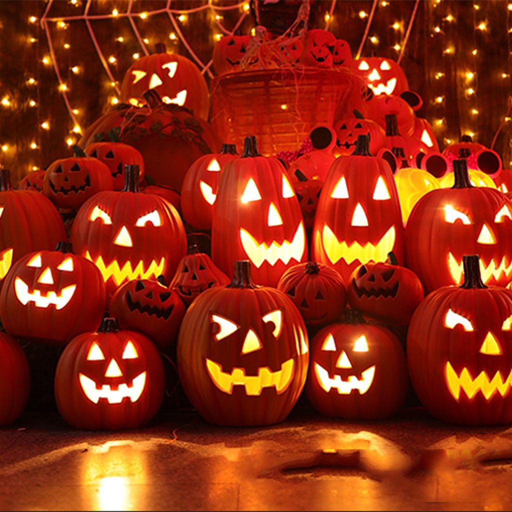 Halloween Pumpkin Lantern Scene Decoration Props - Partydeco