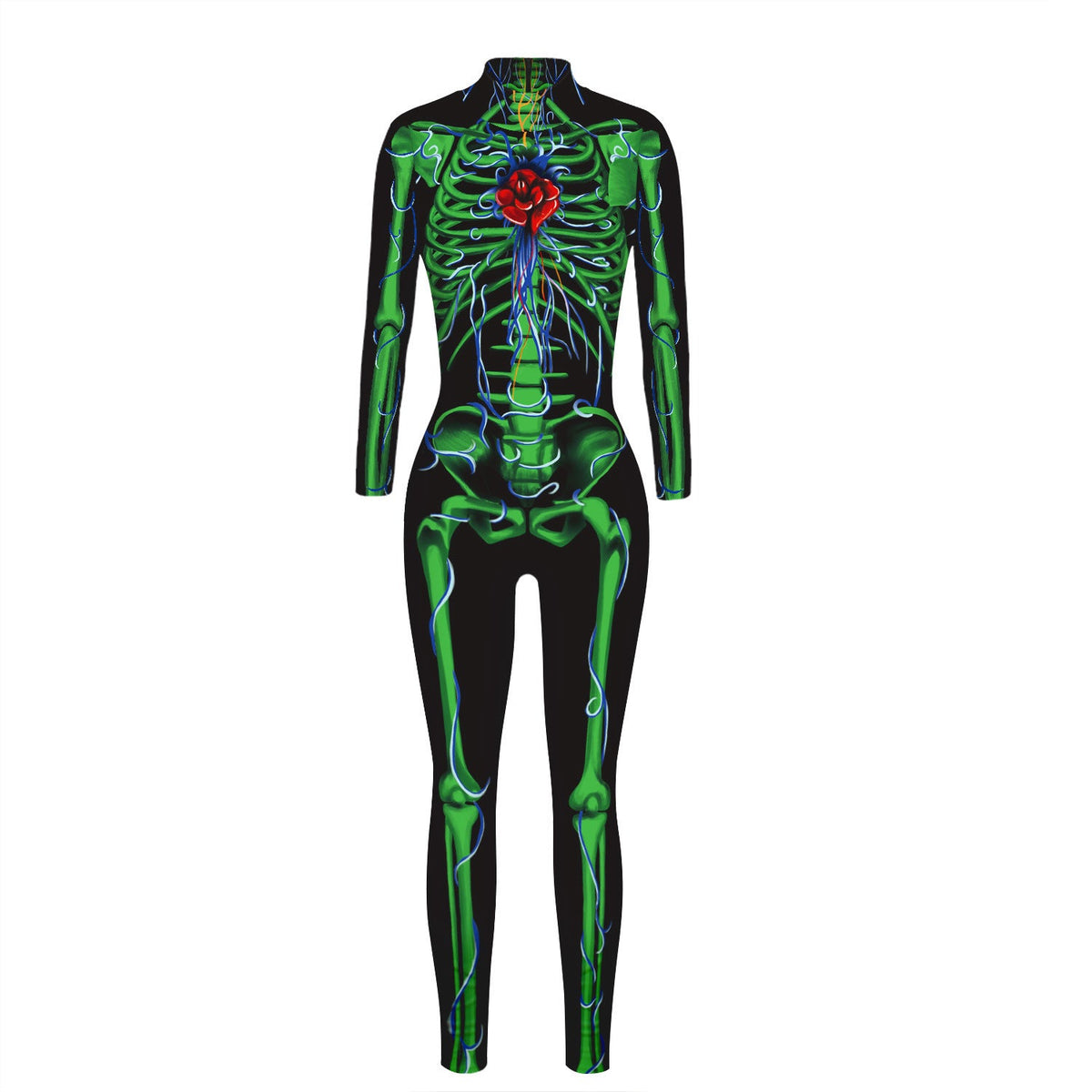 Halloween skull jumpsuit - Partydeco