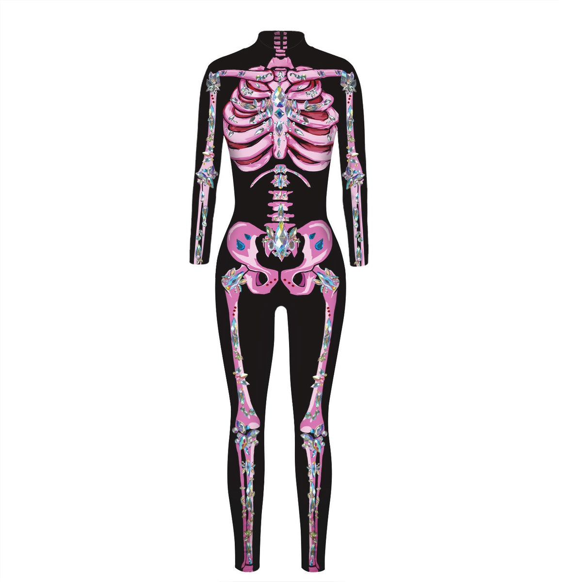 Halloween skull jumpsuit - Partydeco